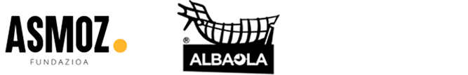 asmoz eta albaola logotipoak